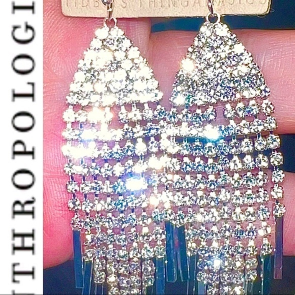 Anthropologie waterfall earings
